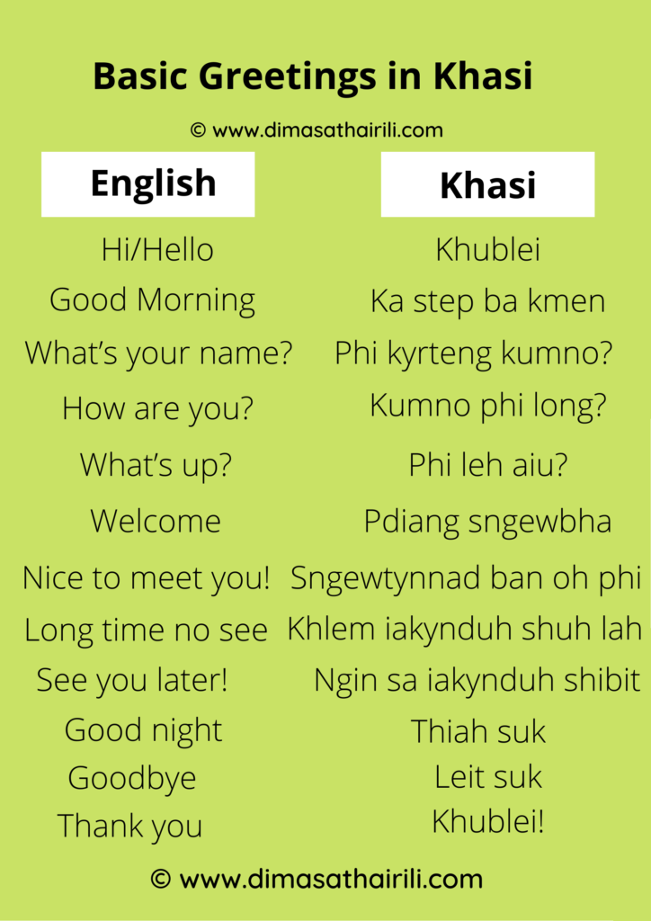 Khasi language